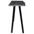 thumbnail image 3 of Chad 24 Inch Side End Table, Dark Gray Acacia Wood Top, Black Angled Legs- Saltoro Sherpi, 3 of 5