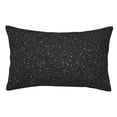 thumbnail image 1 of Fotbe Black Glitter Funda de Almohada Decorativa Estilo Occidental, Lujo en Algodón, Fundas para Almohadas King, Cojín Estampado para Decoración del Hogar-16"x24", 1 of 6