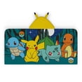 thumbnail image 1 of Toalla con capucha, algodón suave para niños, anime y Pokémon de Franco, 1 of 6