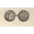 thumbnail image 2 of Coin From The Time Of Julian The Apostate  Flavius Claudius Julianus  A.D. 331-363. Roman Emperor Poster Print, 2 of 2