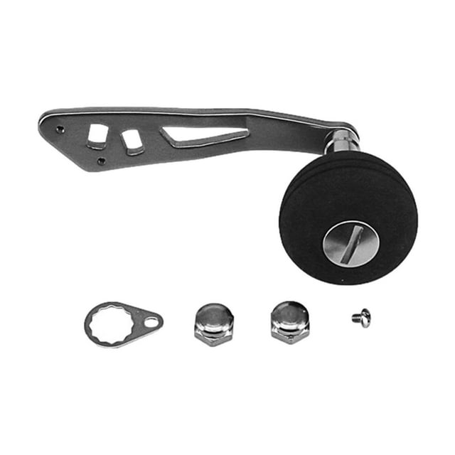Almencla Fishing Reel Handle Easy Installation Maintenance Mounted Nuts EVA Knob Grip Style C