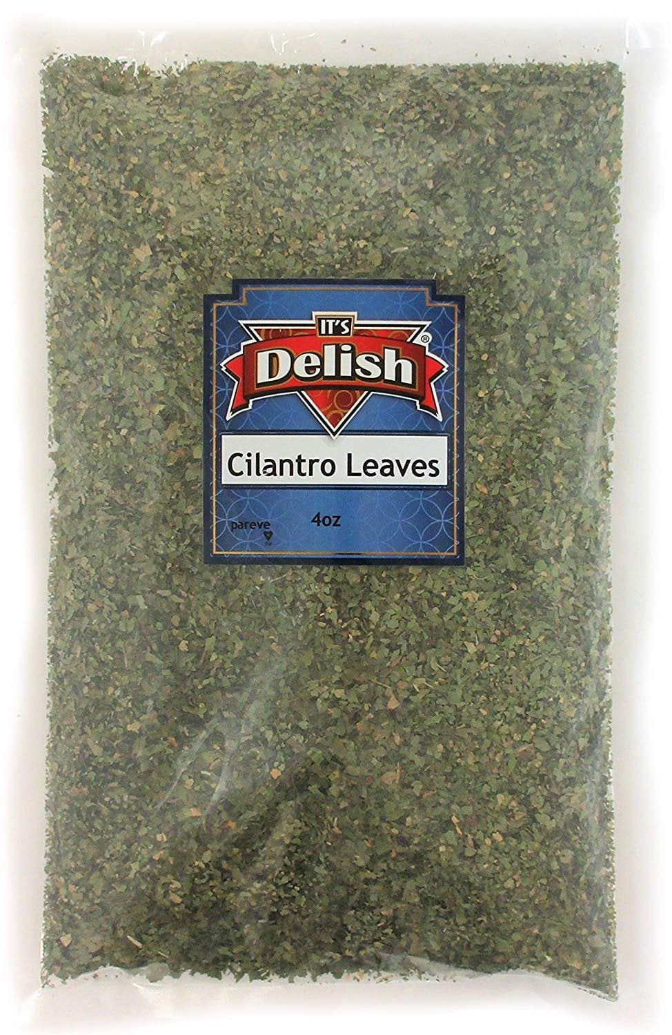 Dried Cilantro All Natural by Its Delish, 4 Oz Bag