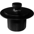 thumbnail image 4 of Westbrass Universal Thread Twist & Close Bathtub Drain Trim with Adaptor and No-Hole Overflow Cover, Matte Black, 4 of 9