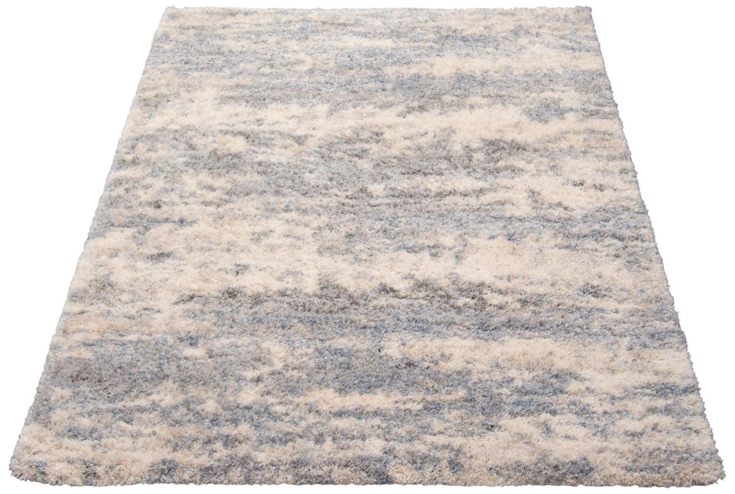 ECARPET Abstract Frieze Area Rug, Fluffy Carpet for Bedroom, Ultra Soft & Plush Larissa Collection