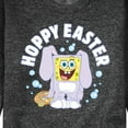 thumbnail image 3 of SpongeBob Squarepants - Hoppy Easter - Men's Crew Neck Fleece Pullover, 3 of 6