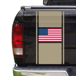 The 3x5 Bloody Splatter 3M Reflective American Flag Decal USA