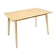 thumbnail image 1 of MESA DE COMEDOR 120X70 MADEIRA CHAPA ROBLE, 1 of 9