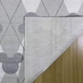 thumbnail image 4 of Disney MM Studio Mousebury Indoor/ Outdoor Polypropylene Gray Flat Weave Area Rug, 9x13, 4 of 7