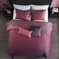 thumbnail image 5 of Bebejan Mauve Dreams 5 Piece Reversible Comforter Set, Queen, 100% Cotton Sateen, Reversible, All Season, Cozy Comfort, 5 of 12