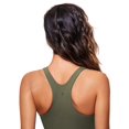 thumbnail image 3 of Top de Bikini CRZ YOGA con Espalda Racerback, Acolchado y Cuello Alto, Talla S, 3 of 3