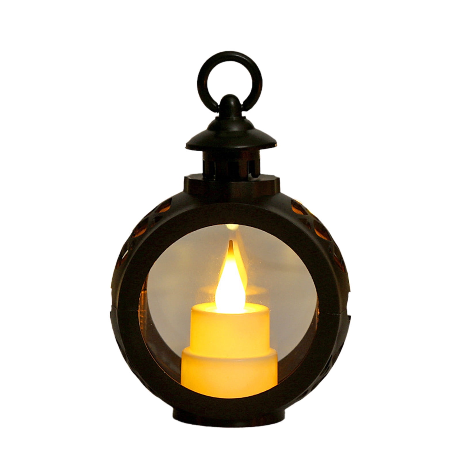 Nilvkv Christmas Lights, 2PC Christmas Lamp Electronic Candle Ambient Light Oil Lamp Candle Night Light(5.31x3.54x1.57in), Christmas Decorations
