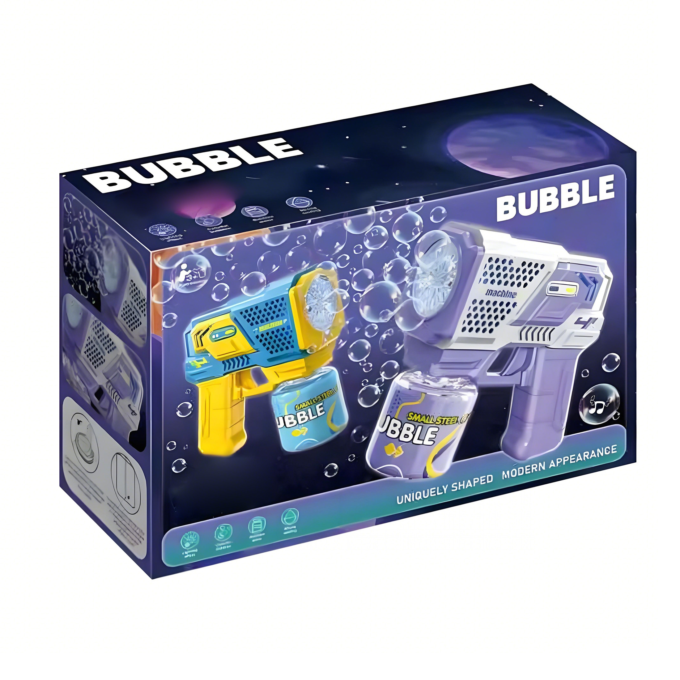 KOPPOP Automatic Bubble Machine with Light-Up Bubbles photo 4