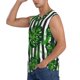 thumbnail image 3 of Fotbe Palm Greenery Men's Camiseta sin Mangas Estampada para Hombres, Playera Casual para Gimnasio, Entrenamiento, Playa-3X-Large, 3 of 7