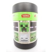 Thermos Minecraft FUNtainer Food Jar with Spoon - Black - 10oz.