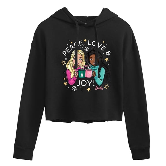 Barbie - Holidays & Christmas Cropped Graphic Hoodie