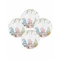 thumbnail image 7 of 13 Inch Round Placemats Set of 4, Gnomes Easter Non Slip Heat Insulation PP Table Mats, Eucalyptus Spring Floral Weeping Eggs Farmhouse Washable Place Mats for Kitchen Dining Party Table Decor, 7 of 7