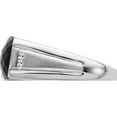thumbnail image 4 of 14K White Gold Onyx And Diamond Mens Ringsize 10 (Width 2.2 To 10) - Jbsp, 4 of 5