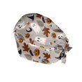 thumbnail image 4 of Fun Halloween Working Cap Scrub Cap with Sweatband Adjustable Unisex Men Women Tie Back Hat Nurse Surgical Caps, 4 of 5