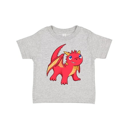 

Inktastic Cute Baby Red Dragon Gift Toddler Boy or Toddler Girl T-Shirt