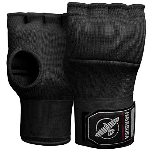 Hayabusa Quick Gel Boxing Hand Wrap Gloves Black X Large Walmart Com Walmart Com