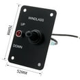 thumbnail image 2 of de ancla ARRIBA/ABAJO Interruptor de palanca Panel de control Indicador rojo 12V 15A, 2 of 9