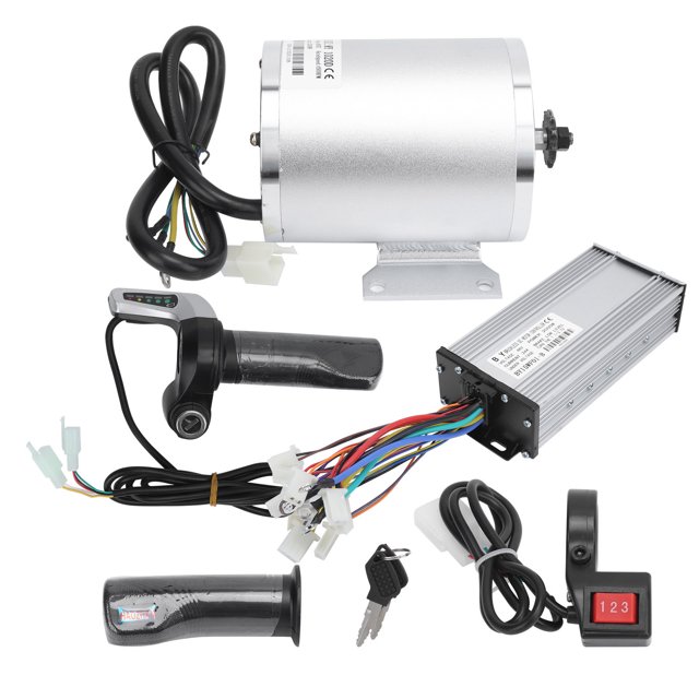48V 2000W Brushless Motor Controller, Low Noise Stable 48V 2000W Brushless Motor Controller Throttle For Scooter For Electric Bike For Tricycle