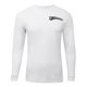 thumbnail image 1 of Superman - Camiseta Man Of Steel Iluminación de Manga Larga para Hombre (Blanco), 1 of 2