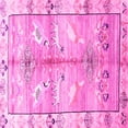 thumbnail image 1 of Ahgly Company Indoor Square Persian Pink Traditional Area Rugs, 7' Square, 1 of 4
