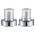 thumbnail image 1 of Cheers 2 Pcs 45mm Bouteilles d'Huile et de Vinaigre en Acier Inoxydable Bouchons Verseurs Distributeurs, 1 of 7