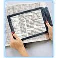 thumbnail image 2 of Yinanstore 6xSeniors Presbyopic Reusable Triple Full Page Magnifier Reading Magnifying 6 Pcs, 2 of 8