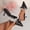 Black, variant on Women's Ruffled Lace Trim Mule Heels, Pointed Toe Kitten Heel Slides with Bow Detail, Elegant Bridal Mules Silver 35
