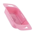 thumbnail image 3 of Telescopic Kitchen Drain Rack Retractable Fruit Basket for Dish Holding 1Pcs, 3 of 3