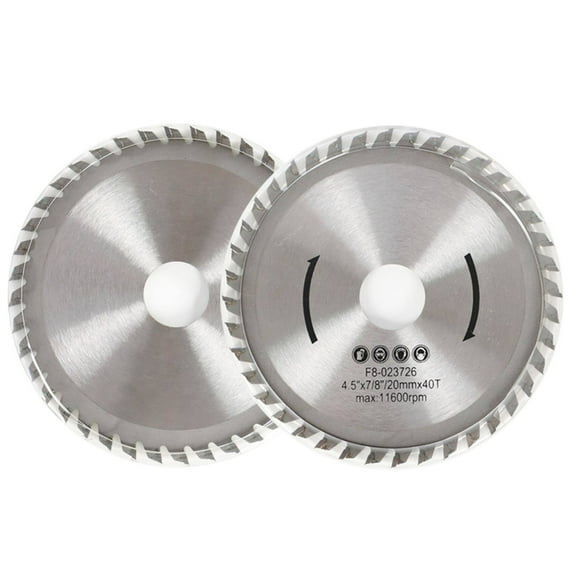 4-1/2 inch 40-Tooth Saw Blade Cutting Blade, 7/8-inch Arbor (3 Pcs)