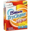 Bounce 15 Minute Dry Cleaner, 6 ct