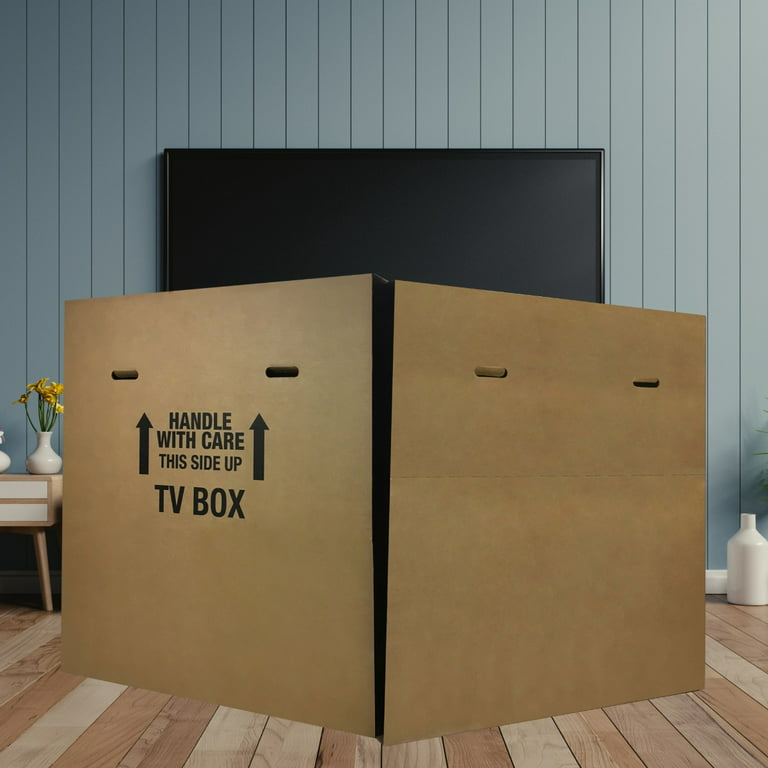  uBoxes TV Moving Box (‎TV Moving Box - 2 Pack) : Office  Products