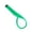 Green, variant on Ear Hanging Colored Hair Extensions with Matte Strips, Clip On Fashion Hair Patches for Women, Synthetic Trendy Hair Accessories for Stylish Looks(Brick Red,55cm)