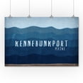 thumbnail image 3 of Kennebunkport, Maine, Lake Depth (36x54 Giclee Gallery Art Print, Vivid Textured Wall Decor), 3 of 3
