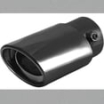 thumbnail image 3 of KUAZOU 4 Inch Exhaust Tip,4" Inlet 15" Long Chrome Polished Finish Stainless Steel Universal Exhaust Tail Tip for 4" Outside Diameter Tailpipe,Rolled Angle Cut,Bolt On,Black-A, 3 of 3