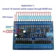 thumbnail image 2 of 4X DC 12V 24V 16 Entradas 16 Salidas RS485 Interruptor de Control Remoto PLC IO Placa de Expansión Modbus RTU Módulo, Solo Placa, 2 of 5