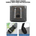 thumbnail image 4 of Dvkptbk Bicycle Handlebar Bag, Bicycle Accessory Bag, Stroller Storage Bag, Stroller Accessory Bag, Multiple Zippered Pockets, Suitable for Strollers, Bicycles, 4 of 9