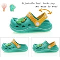 thumbnail image 3 of Children's Clogs Summer Pants Unisex Slippers Garden Shoes Girls Boys Beach Sandals Slip On Flat Bath Shoes Rubber Garden Clogs Outdoor, 3 of 6