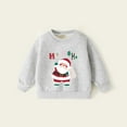 thumbnail image 5 of Jamsmile Toddler Boys Christmas Autumn Hoodies Crewneck Sweatshirts Warm Soft Casual Child Boys Pullover Tops Holiday Cozy Outfits, 5 of 5