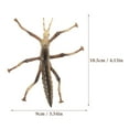 thumbnail image 2 of STOBOK 2Pcs Plastic Stick Insect Model Assorted Colors for Creative Biological Cognition and Decor, 2 of 8