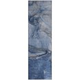 thumbnail image 2 of Addison Rugs Mayfield Washable Transitional Watercolors Navy Runner Rug, 2'3" x 7'6", 2 of 5