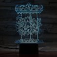 thumbnail image 2 of Garfield Veilleuse Led 3d Lampe de Table de Chambre Changement de Couleur, 2 of 2