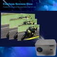 thumbnail image 3 of Injueey Proyector WiFi6 Electric Focus HY350 para cine en casa HD 1080P Android Android 11,0 4K Sistemas de cine en casa, 3 of 6