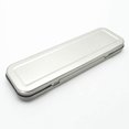 thumbnail image 4 of 5pcs Pencil Cases Metal Pencil Boxes Single-Layer Stationery Cases Rectangular Pen Storage Cases for Students Silver, 4 of 8
