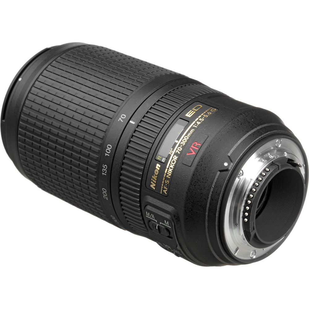 Bundle AF-S VR Zoom-NIKKOR 70-300mm f/4.5-5.6G Lens 2161 - Walmart.com