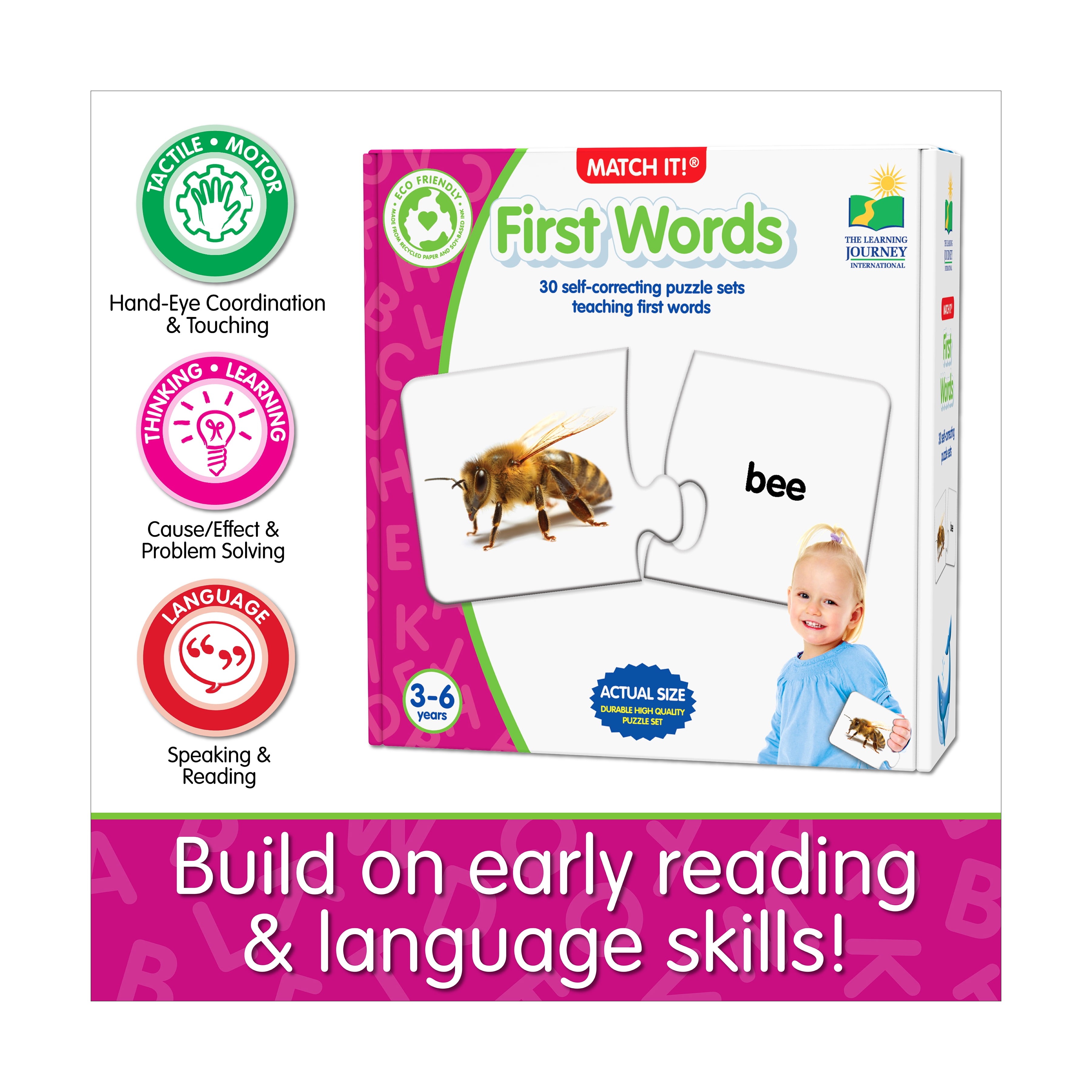 The Learning Journey Match It! - First Words