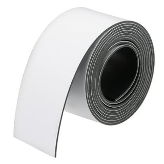 Magnetic Tape Roll with Adhesive Backing - Strip of Peel and Stick Magnets  - Super Strong & Sticky by Flexible Magnets (30 mil x 1 inch x 10 feet)